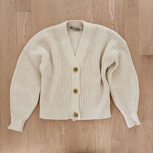 Everlane Chunky Cotton Cardigan